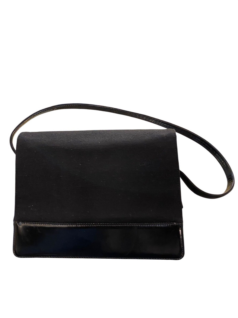 1997 Chanel handbag Black fabric