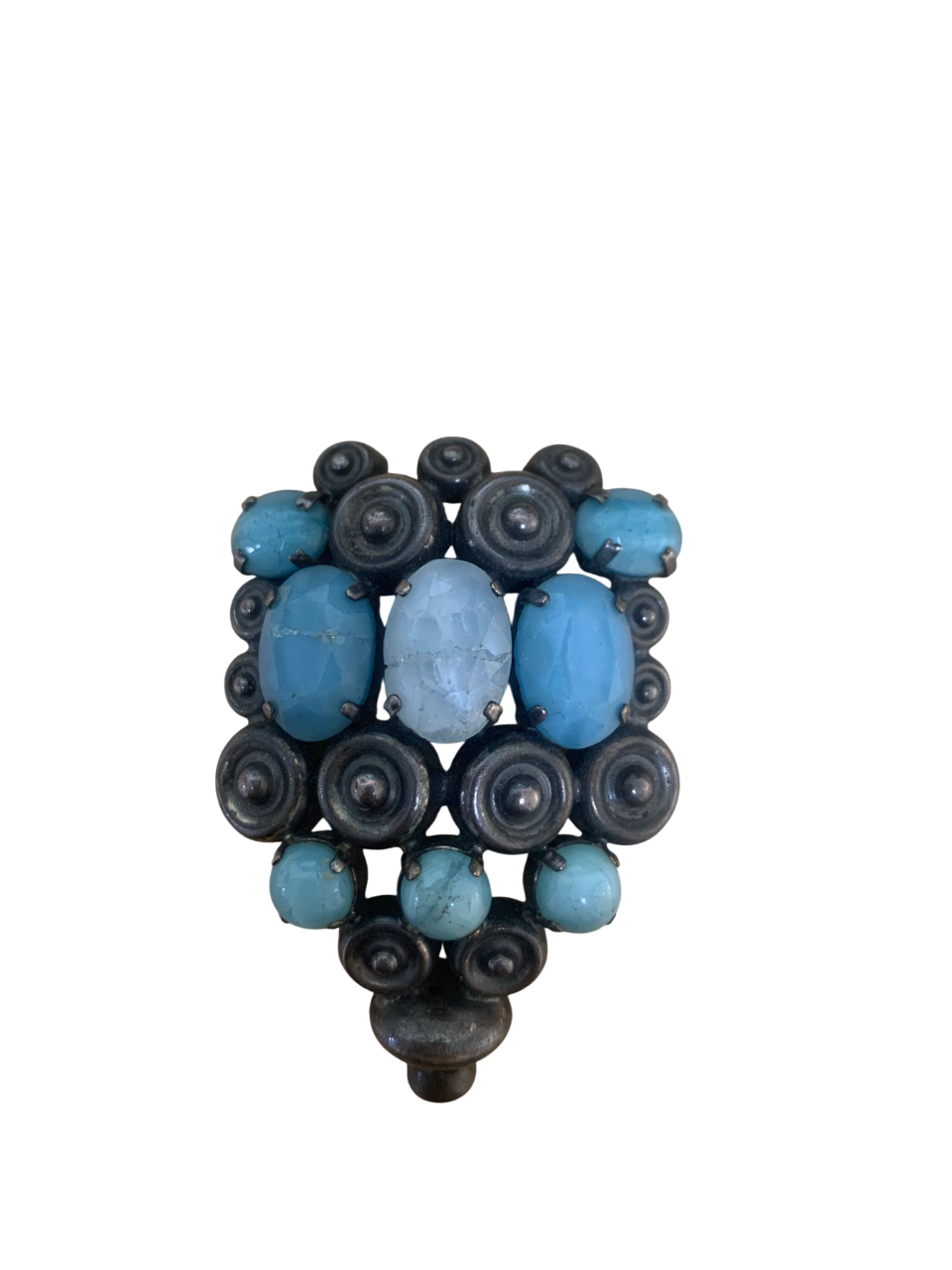 Christian Dior Pre-Owned Stone-Embellished Brooch