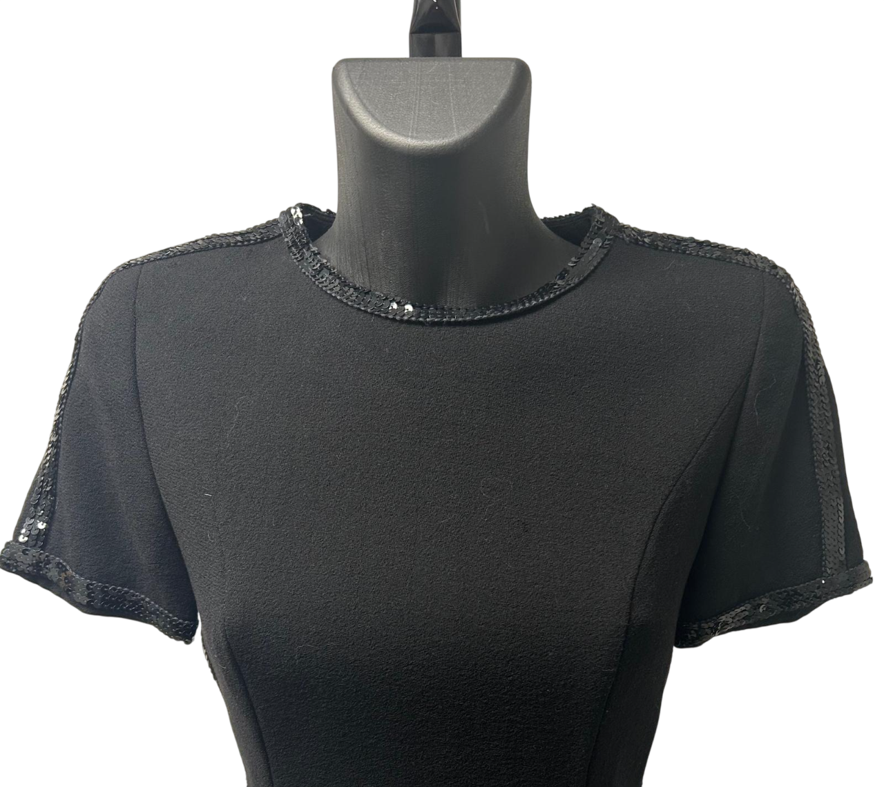 Louis Féraud black Dress with Sequins