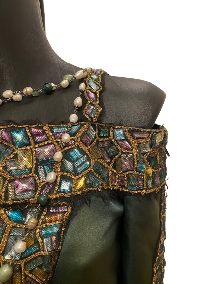 Chanel Métiers d'Art Paris-Byzance Green Dress (2011)