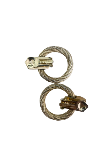 Christian Dior Créoles Earrings with Swarovski