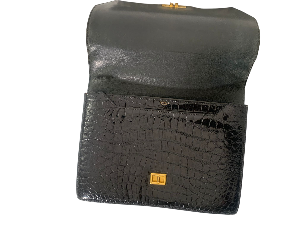 Hermès Croco Diamond Bag ('60s)