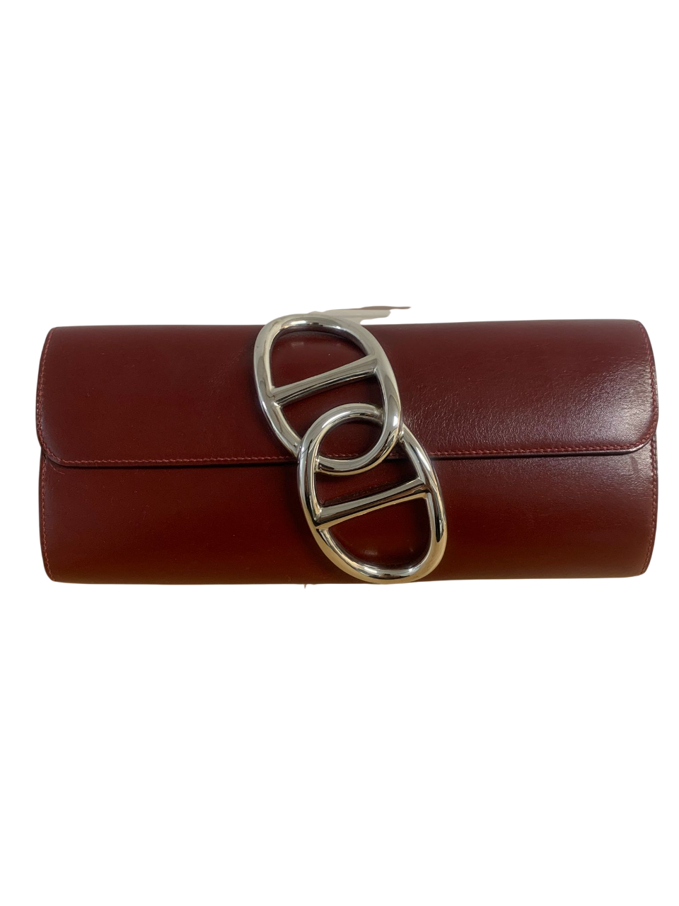Hermès 2011 Egée 25 Clutch in red