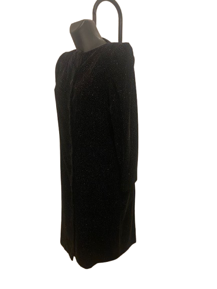 Lanvin Black Dress with Strass