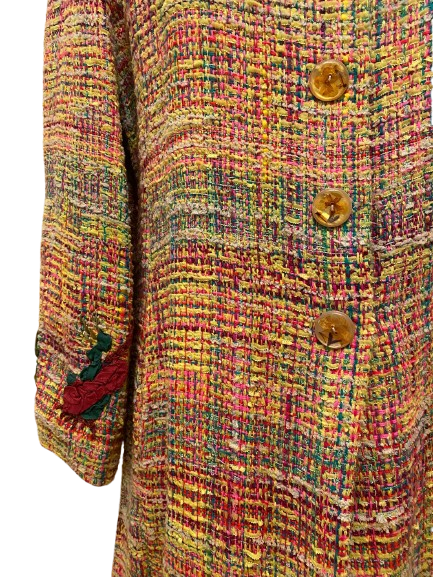 Christian Lacroix Tweed Long Coat