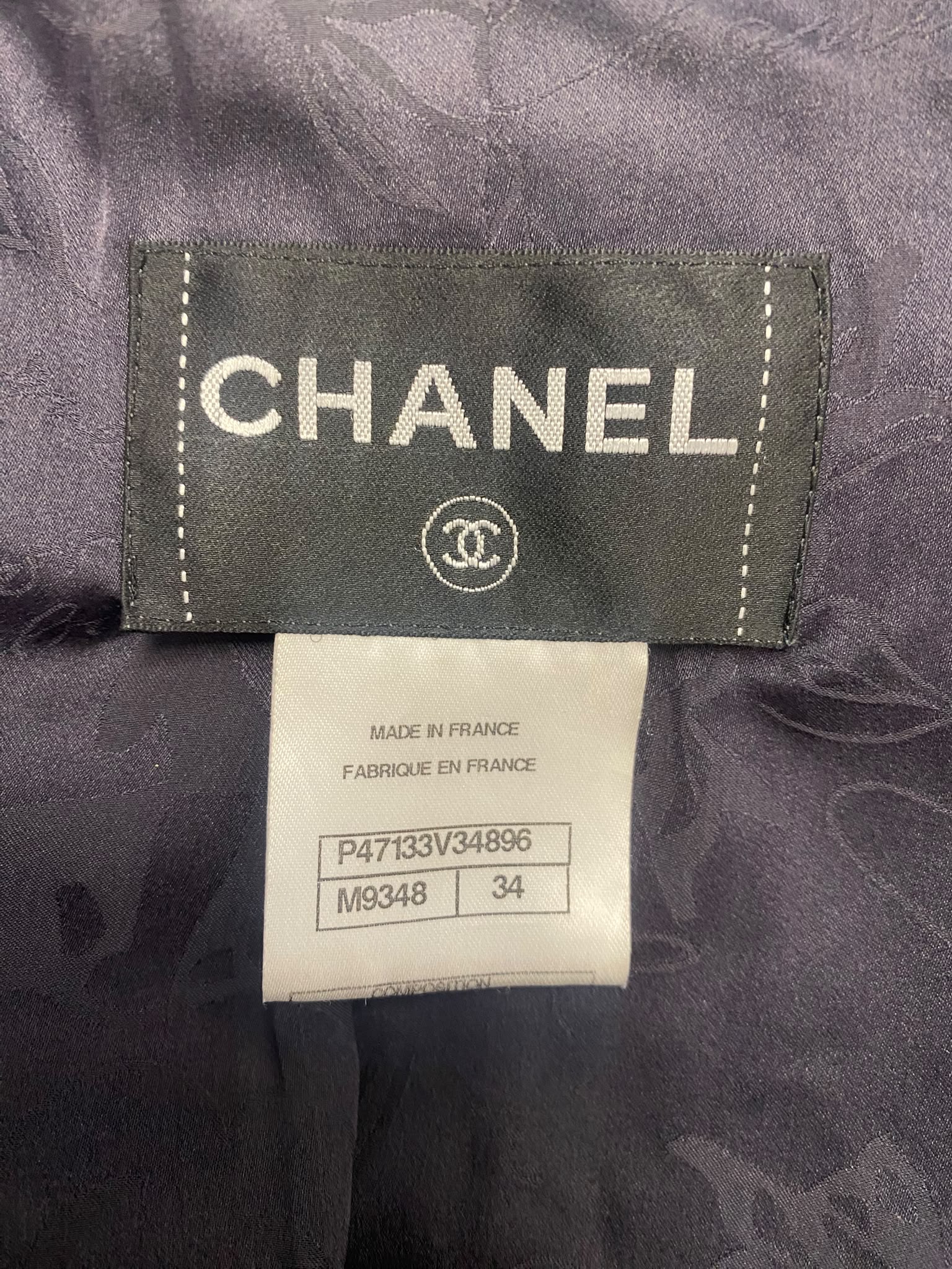 FW2013 Chanel Globalisation Tweed Coat