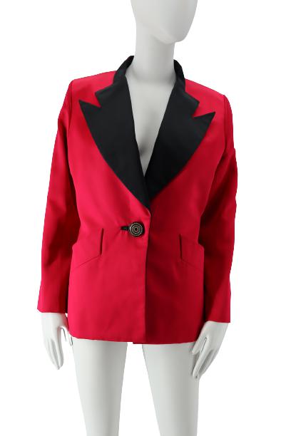 Saint Laurent red jacket
