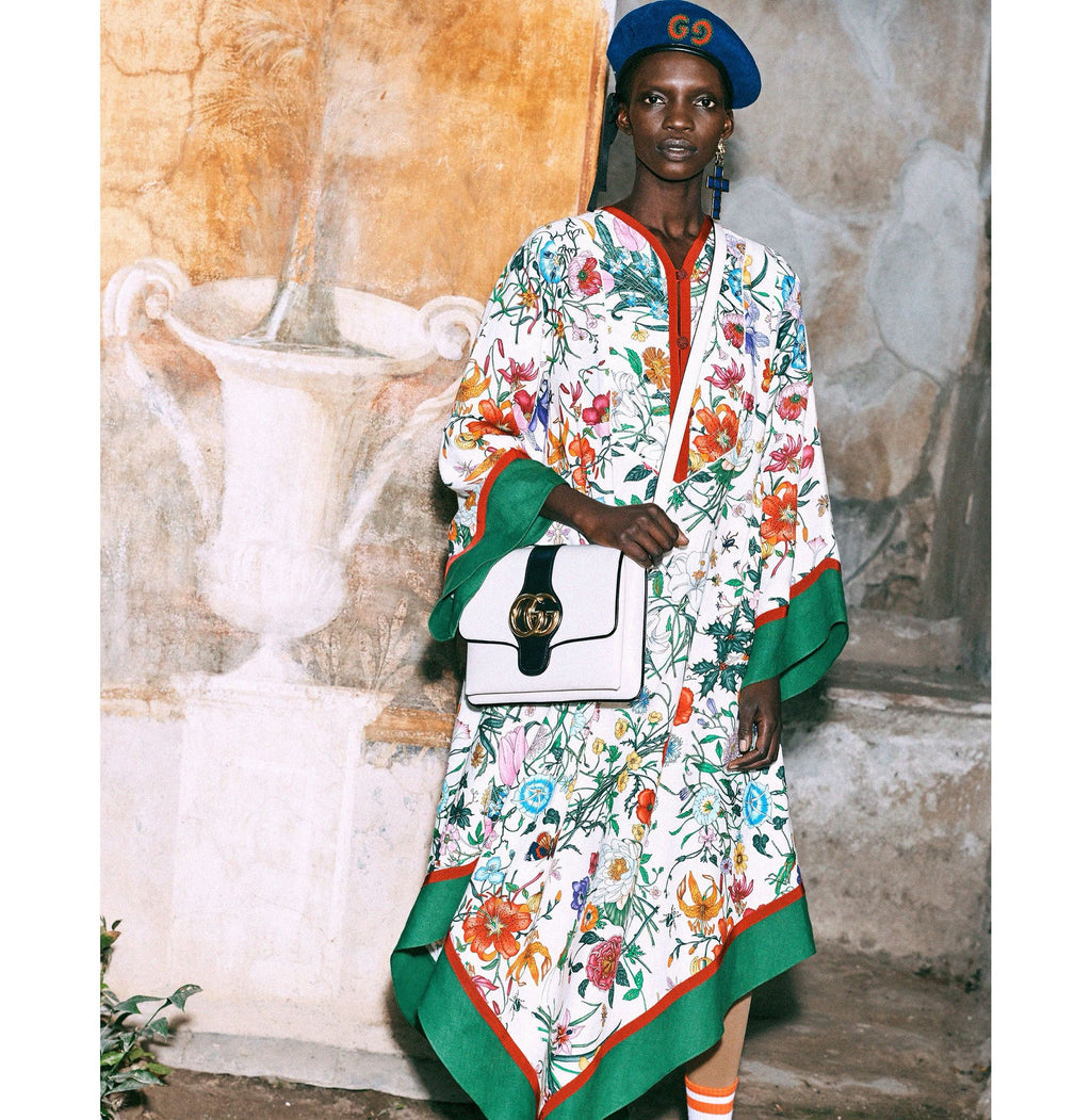 2019 Gucci flora print dress