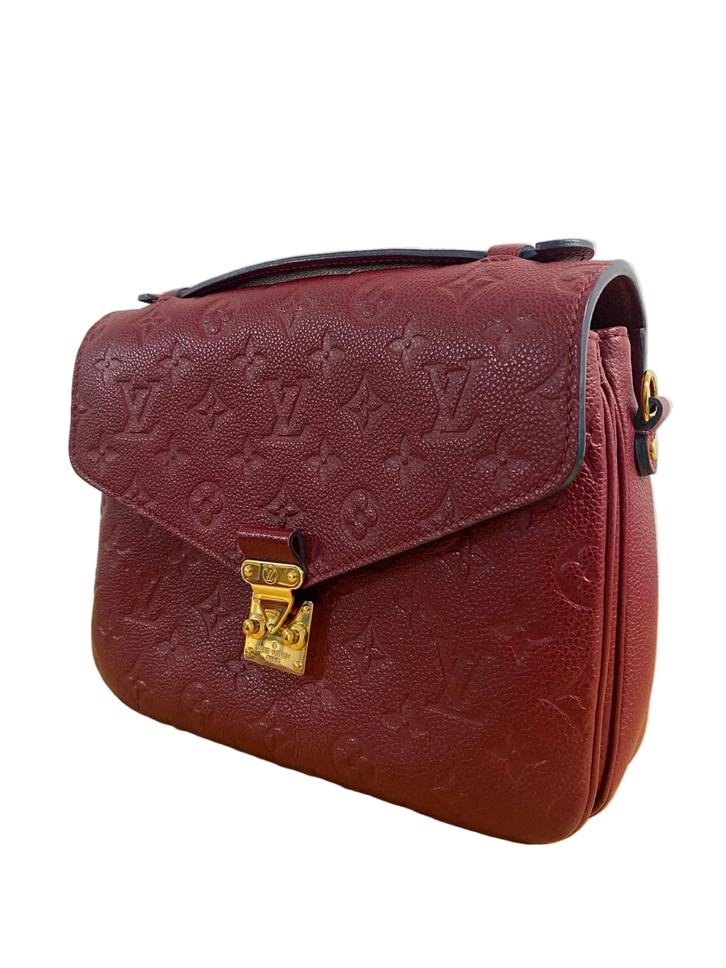 Louis Vuitton Metis Red Monogram Bag
