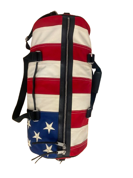 Saint Laurent American Flag travel Bag