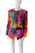 Louis Feraud Multicolor Quilted jacket