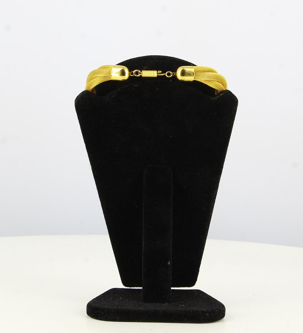 Balanciaga Golden and Blue necklace