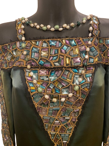 Chanel Métiers d'Art Paris-Byzance Green Dress (2011)