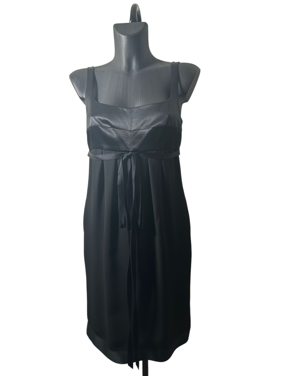Chanel Black Silk Sleeveless Dress (collection croisière Paris - Venise 2010)
