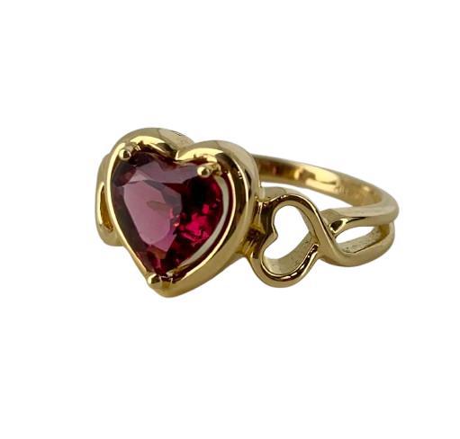 Tiffany 18k Gold Ring and Tourmaline