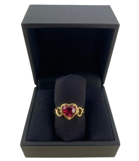Tiffany 18k Gold Ring and Tourmaline