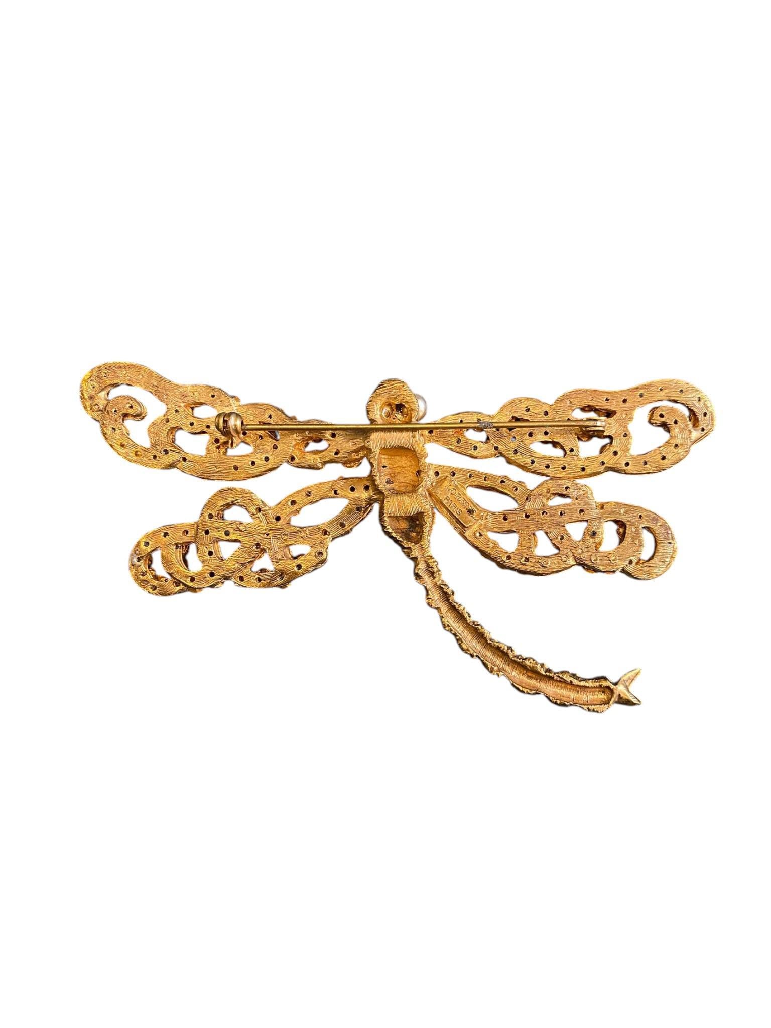 Lorenz Baumer Paris Insect-Shaped Brooch