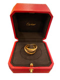 Cartier Trinity Ring in Rose, Yellow and White Gold