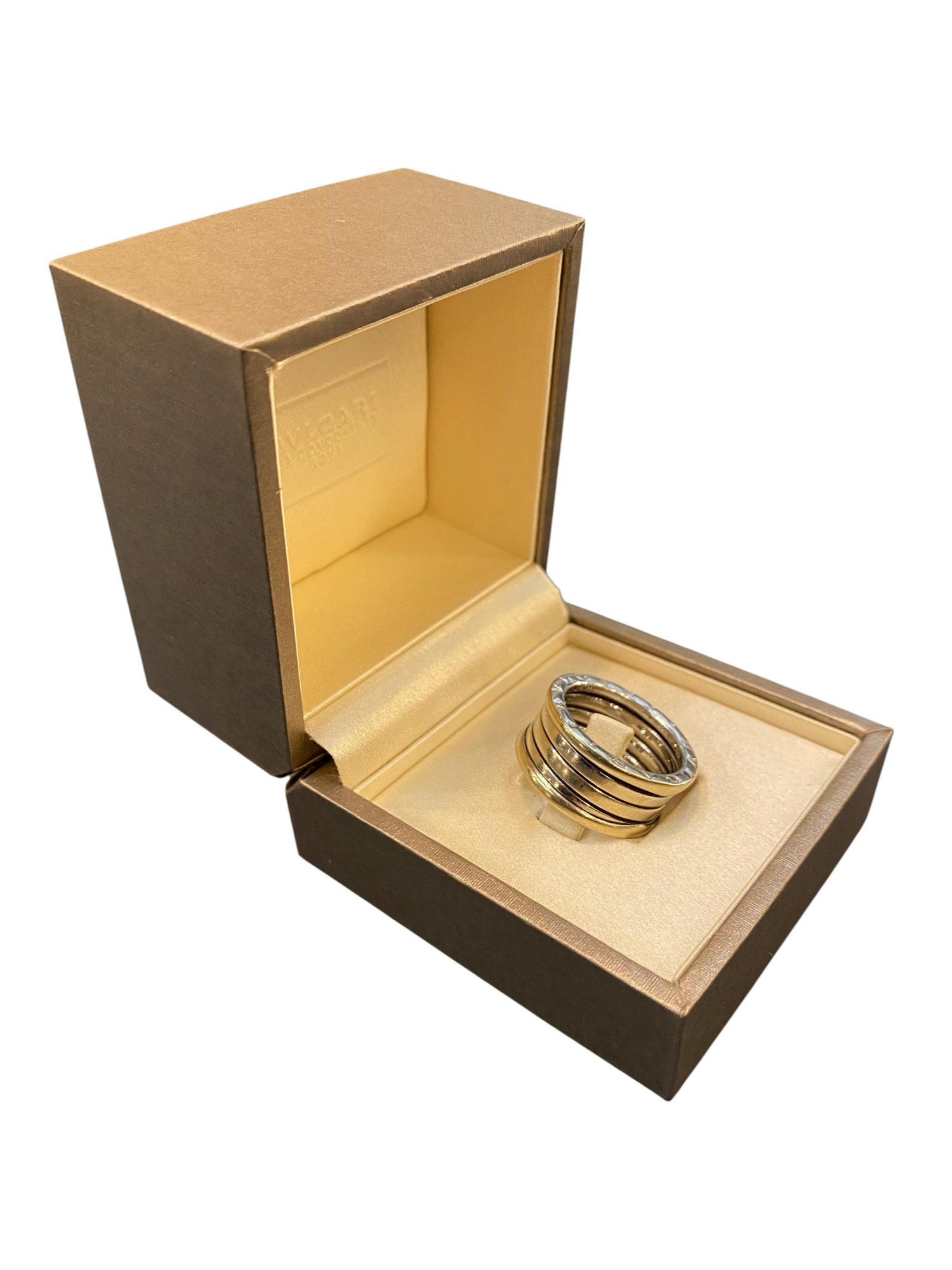 Bulgari B.Zero ring (Save the Children) in Silver and Ceramic