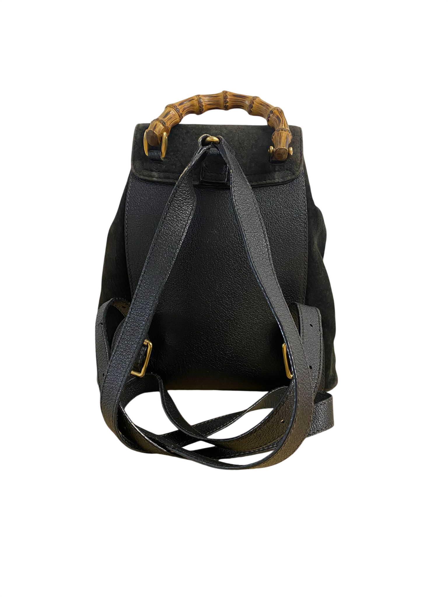 Gucci Bamboo Tassel Oval Backpack