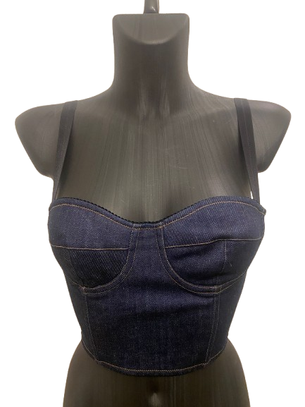 Dolce & Gabbana Denim Corset