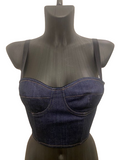 Dolce & Gabbana Denim Corset