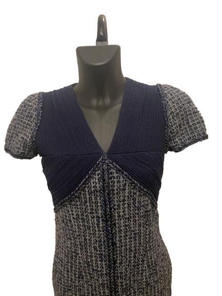 Chanel Blue Tweed dress