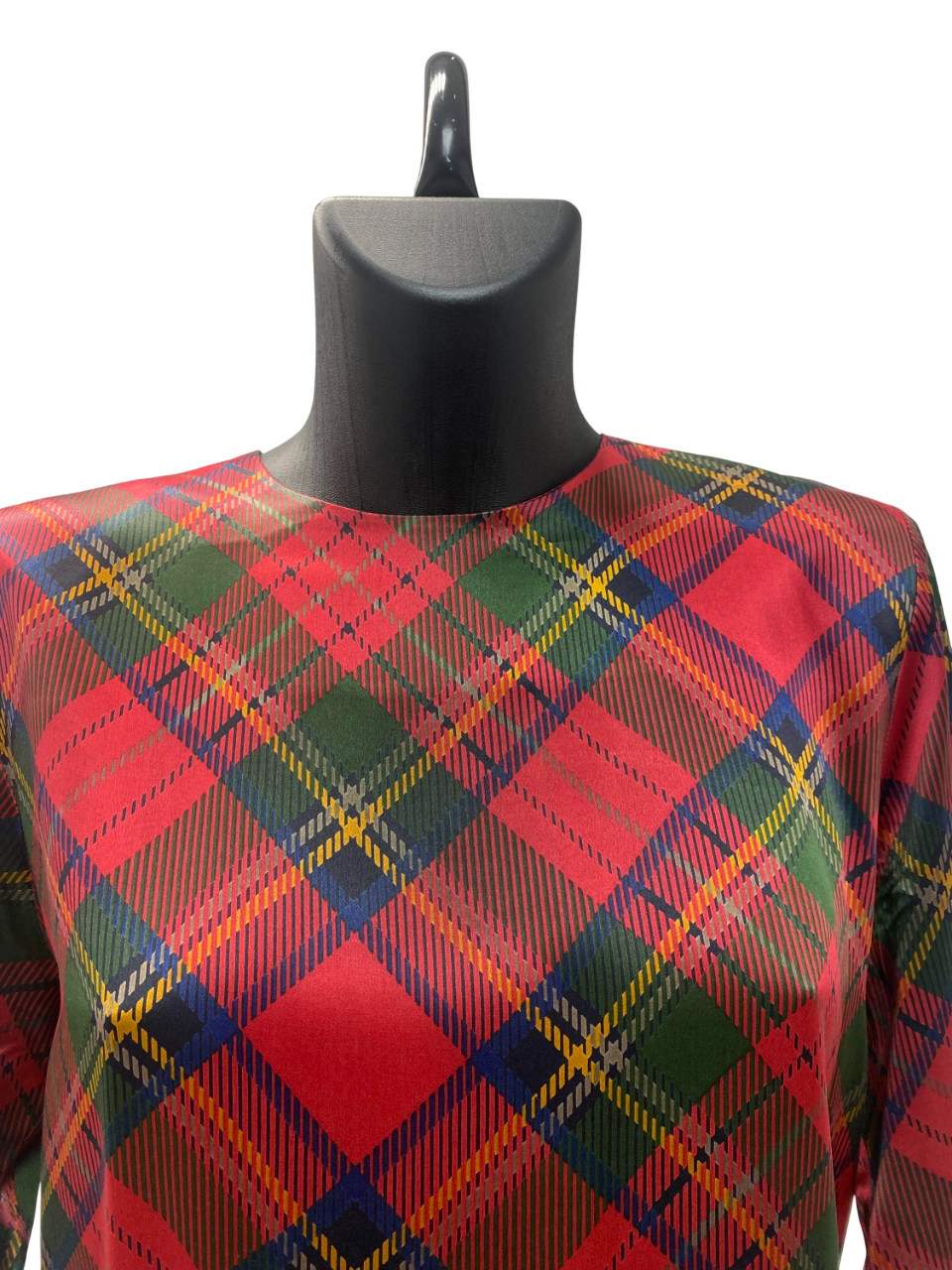 Yves Saint Laurent Tartan Top