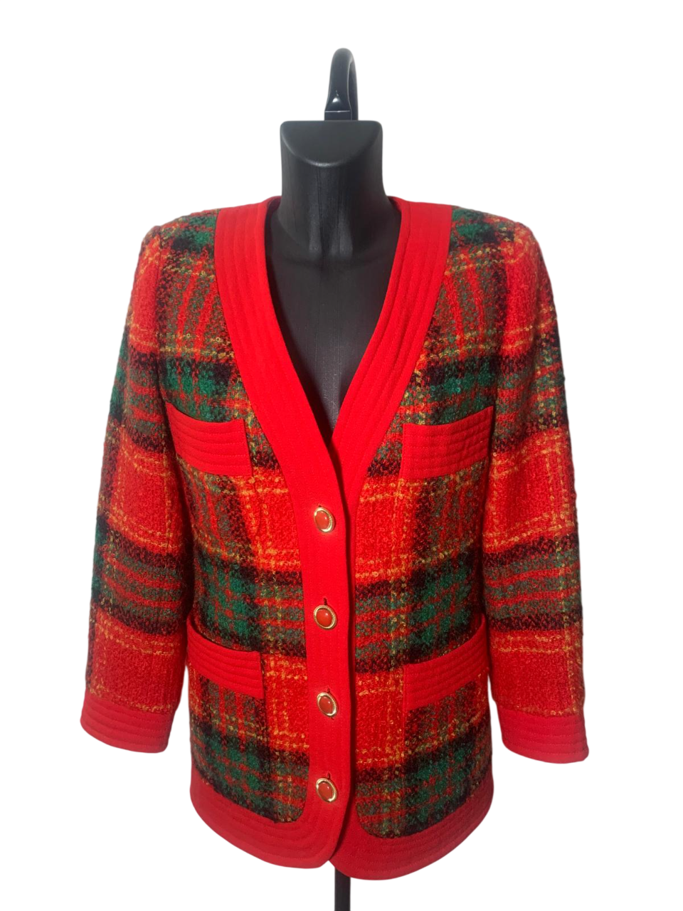 Valentino Tartan Blazer