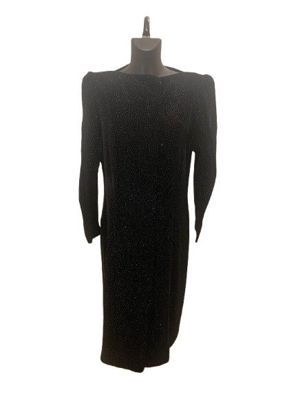 Lanvin Black Dress with Strass