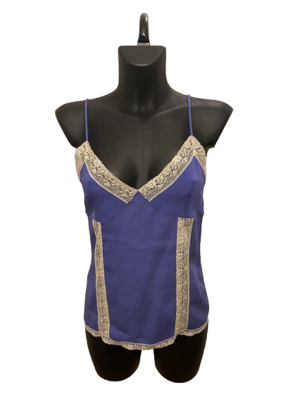 Dolce&Gabbana Lavande and White Lace Top