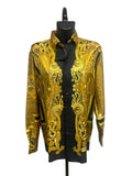 Hermès 1990 "Les Tuileries" Silk Shirt Jacket – Joachim Metz