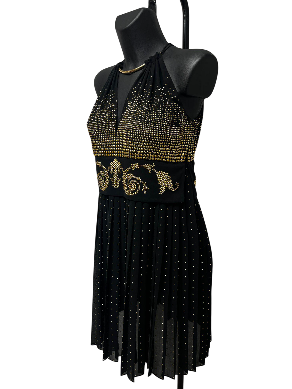 Versace Cocktail Dress with Golden Details (2012)