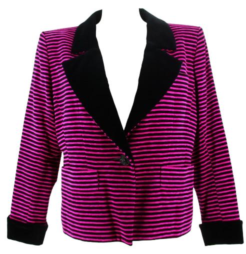 1993 Yves Saint Laurent Rive Gauche Velvet Jacket