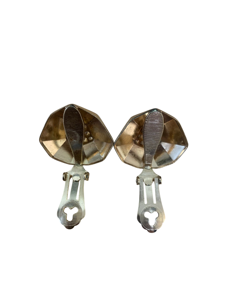 Christian Dior Clip Earrings with stones