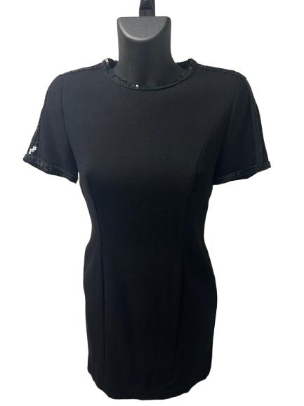 Louis Féraud black Dress with Sequins