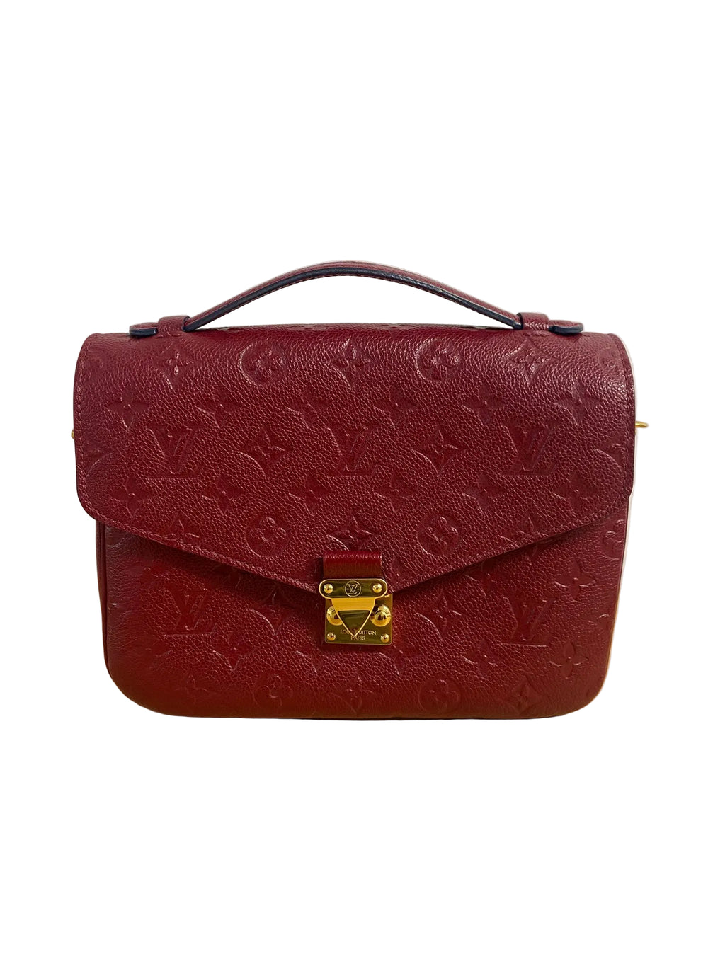 Louis Vuitton Metis Red Monogram Bag