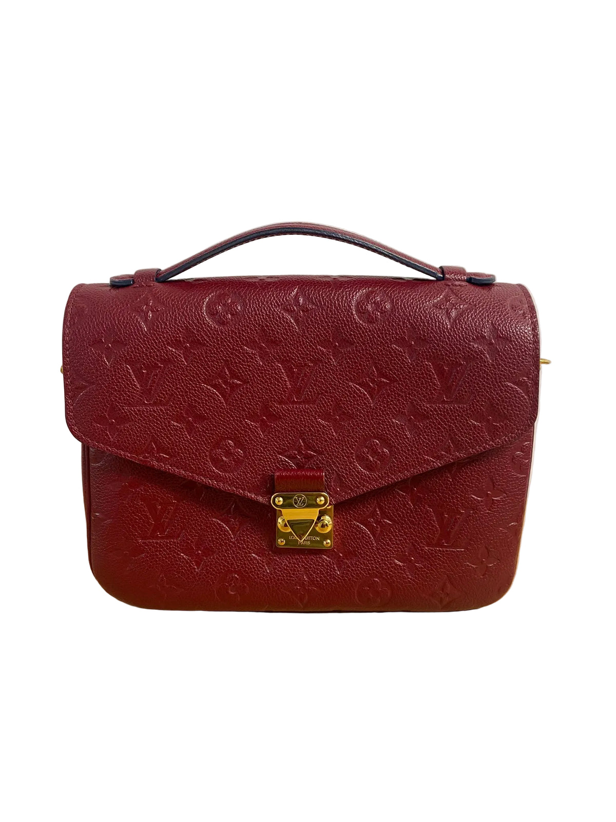 Louis Vuitton Metis Red Monogram Bag