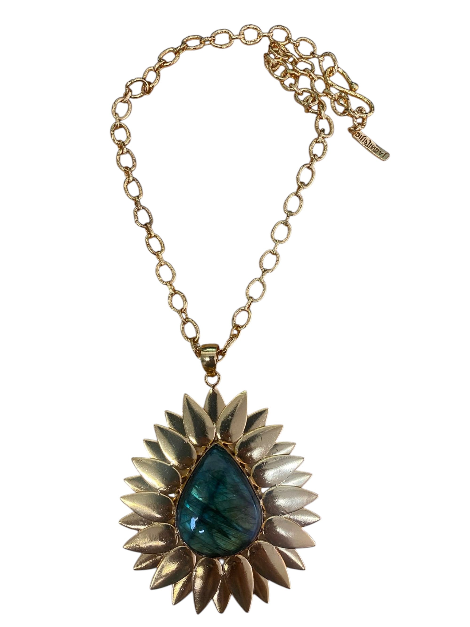 Collier Soleil with Labradorite