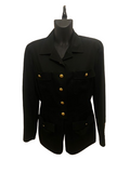 Chanel Black Saharienne with Golden CC Buttons