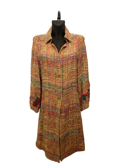 Christian Lacroix Tweed Long Coat