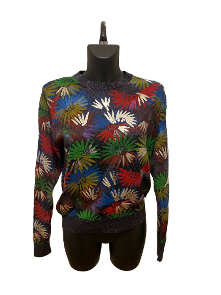 Chanel Multicolor Acetate Blend Cuba Sweater