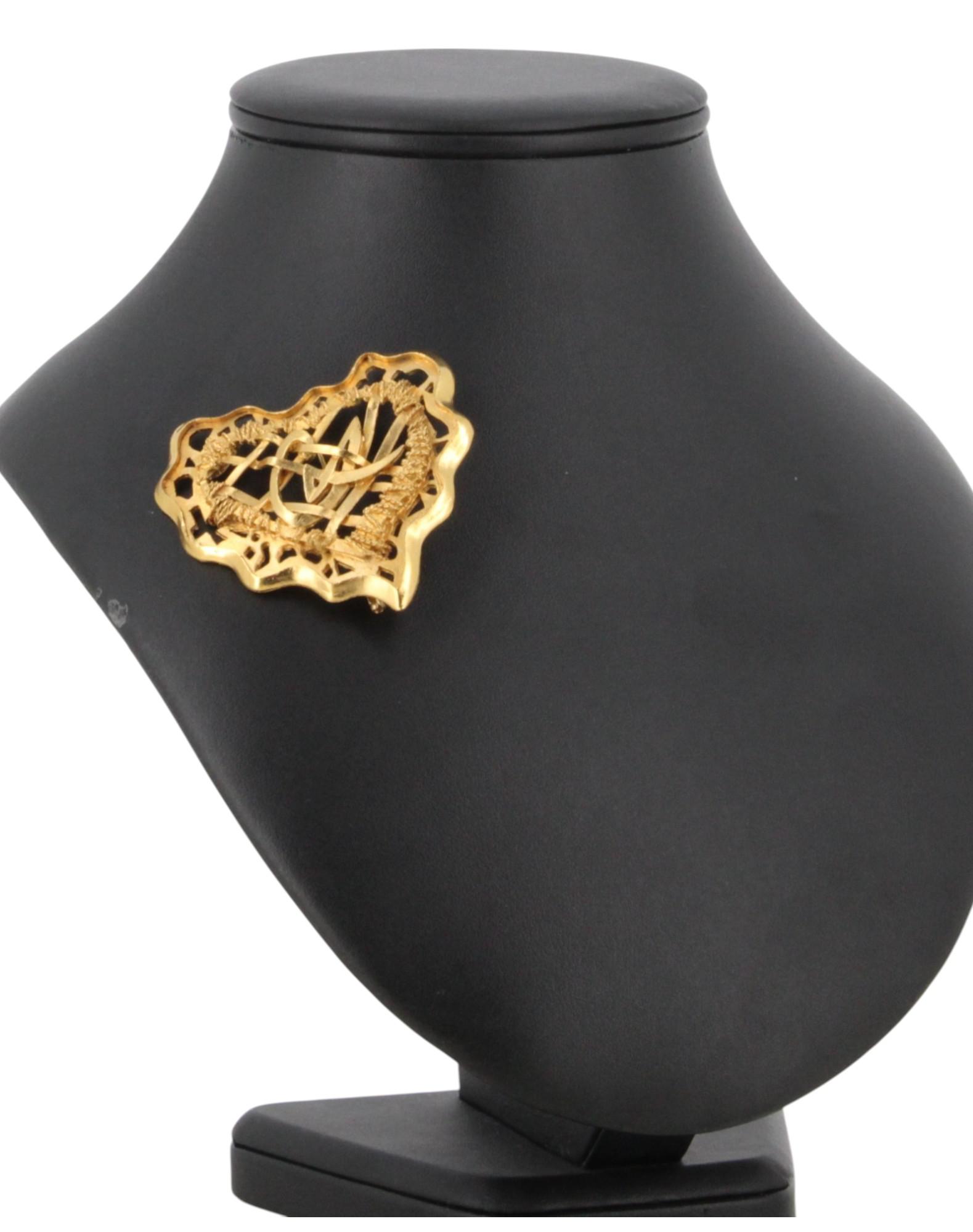 Christian LaCroix Heart Brooch