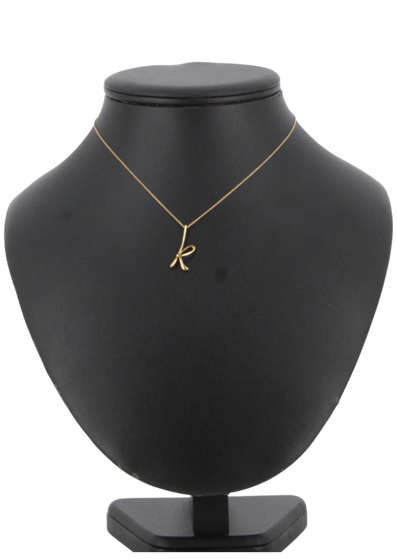 Tiffany & Co Alphabet Necklace