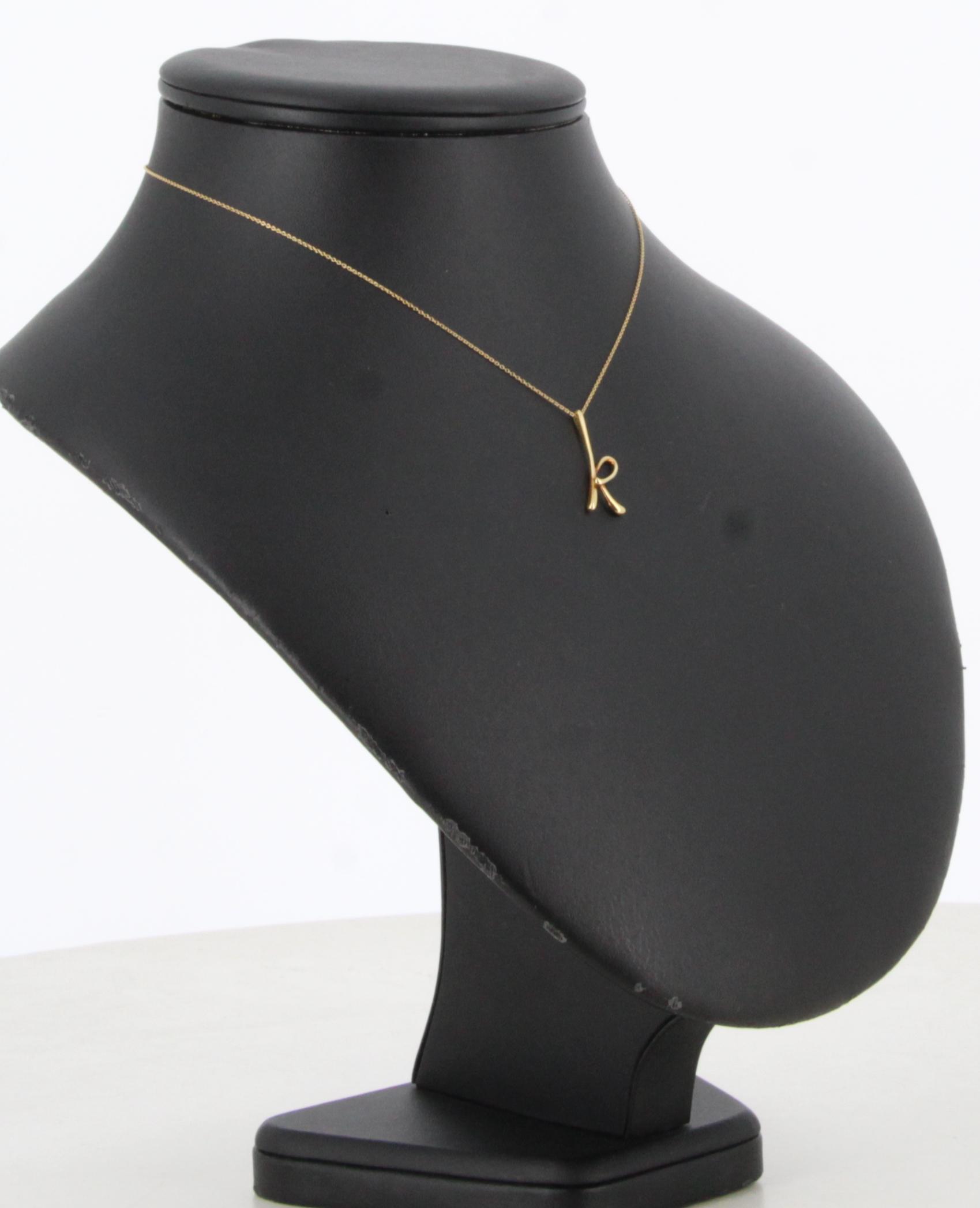 Tiffany & Co Alphabet Necklace