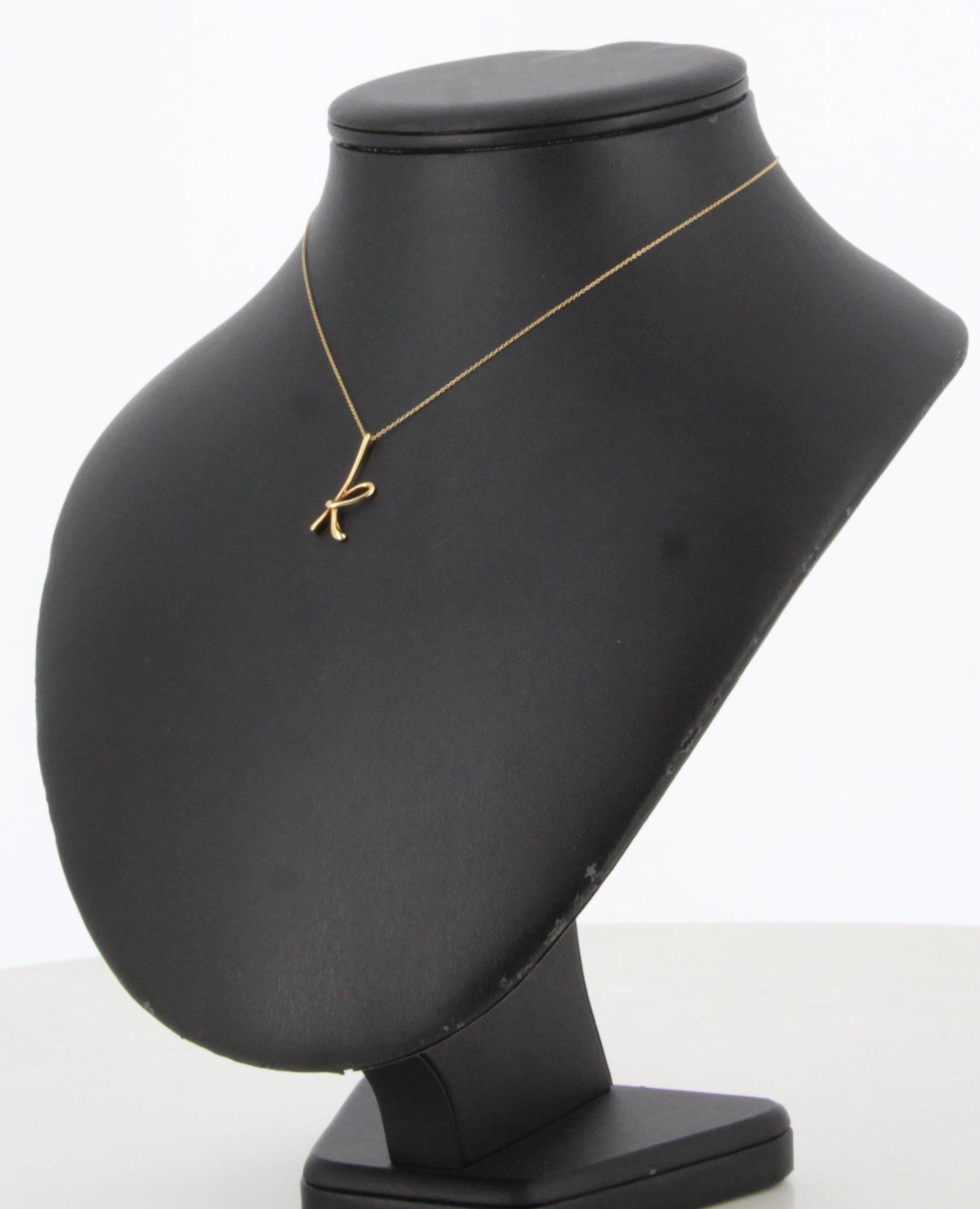 Tiffany & Co Alphabet Necklace