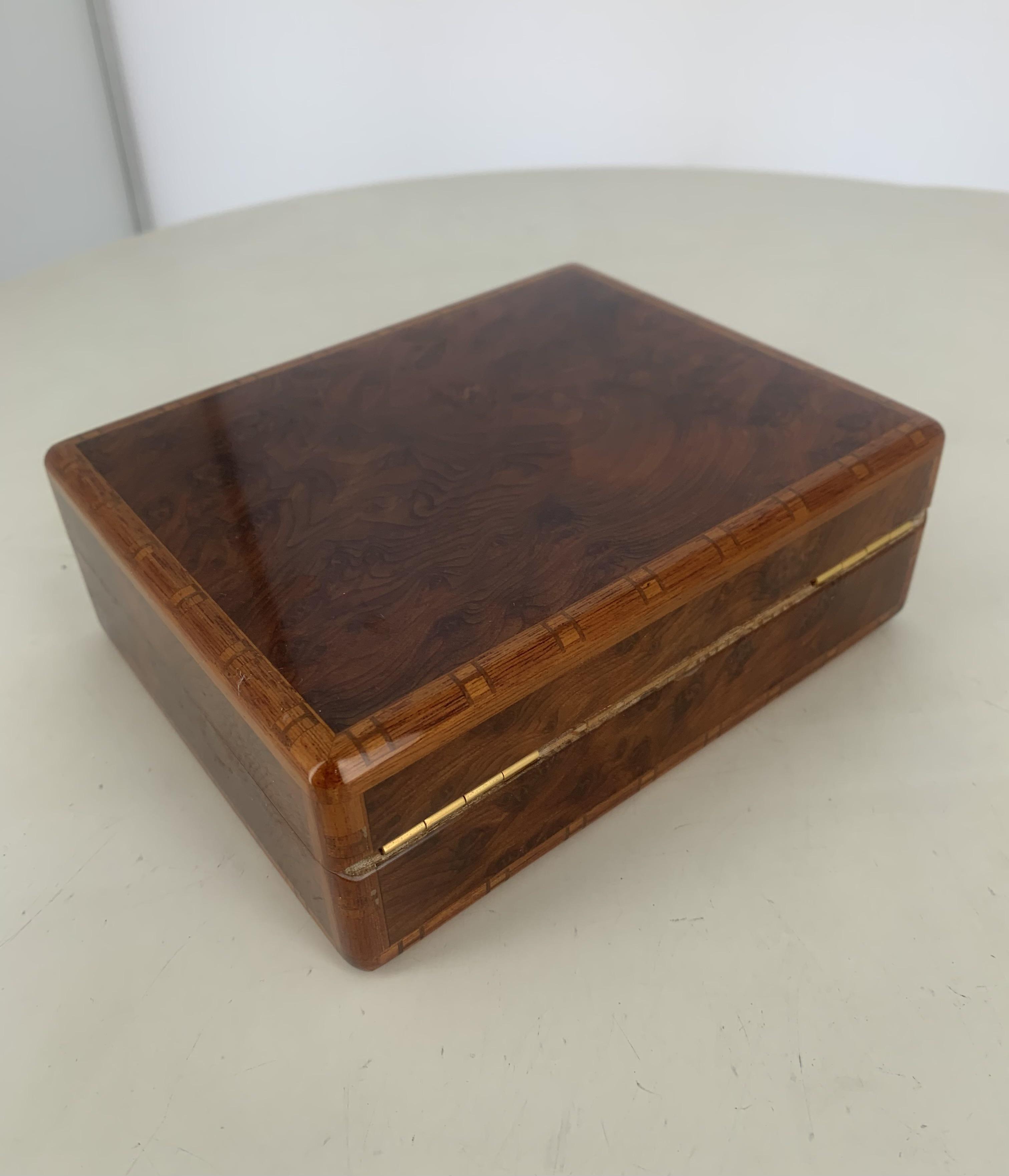 Hermes Lacquered Wood Box