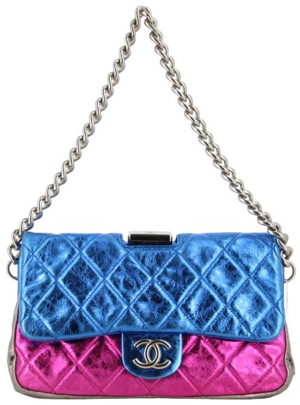 2009 Chanel Metallic Shoulder Bag