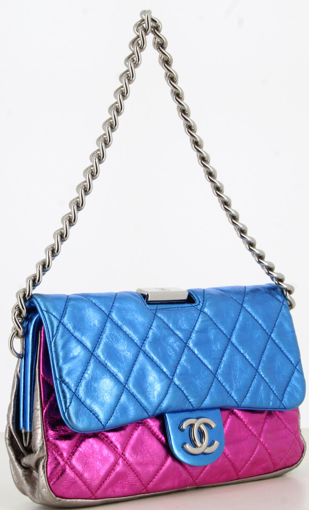 2009 Chanel Metallic Shoulder Bag