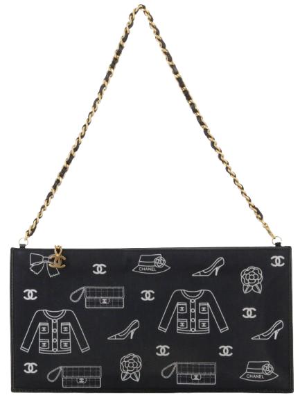 2003 Chanel Symbols Chain Pochette
